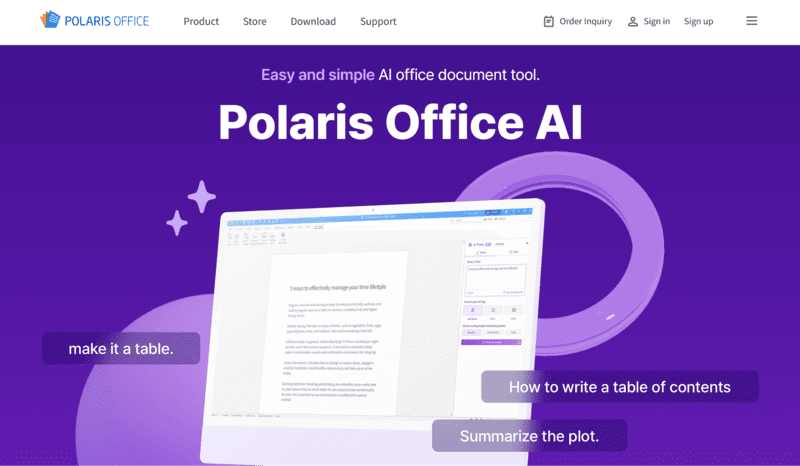Polaris Office AI